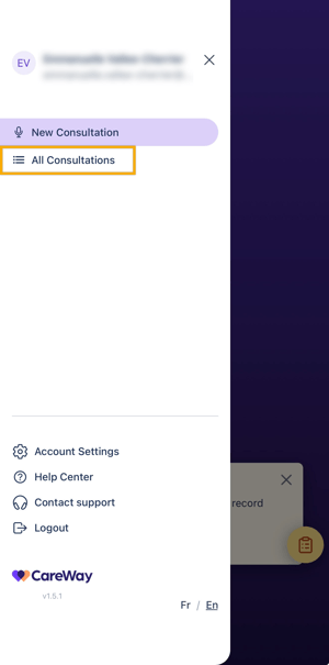 CW Mobile App - All Consultations