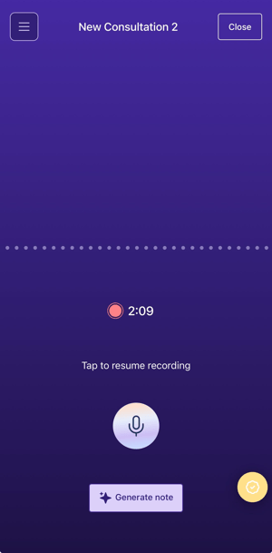 CW Mobile App - Finish a consult