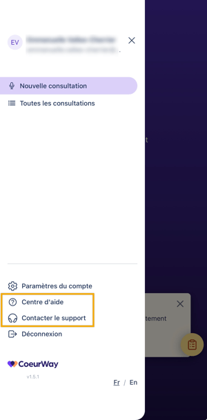 CW Mobile App - Obtenez de laide