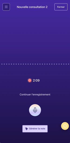 CW app mobile - Consultation passée 5
