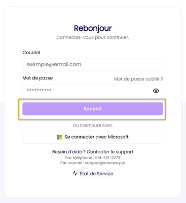 Connexion_Rapport
