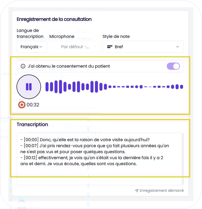 GettingStartedStanalone_ConsentementEnregistrement