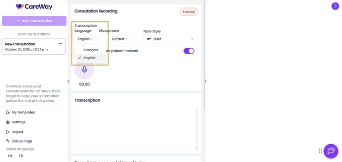NoteTranscriptionLanguage