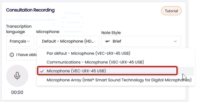 Telemedecine_microphone adapter