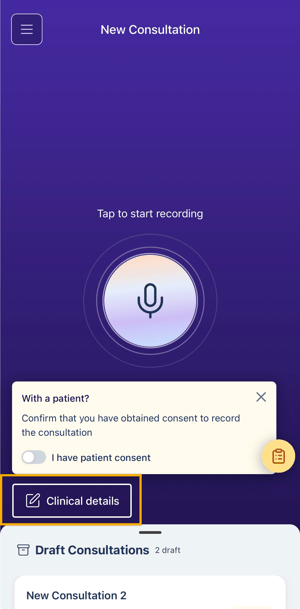 adding clinical details 2